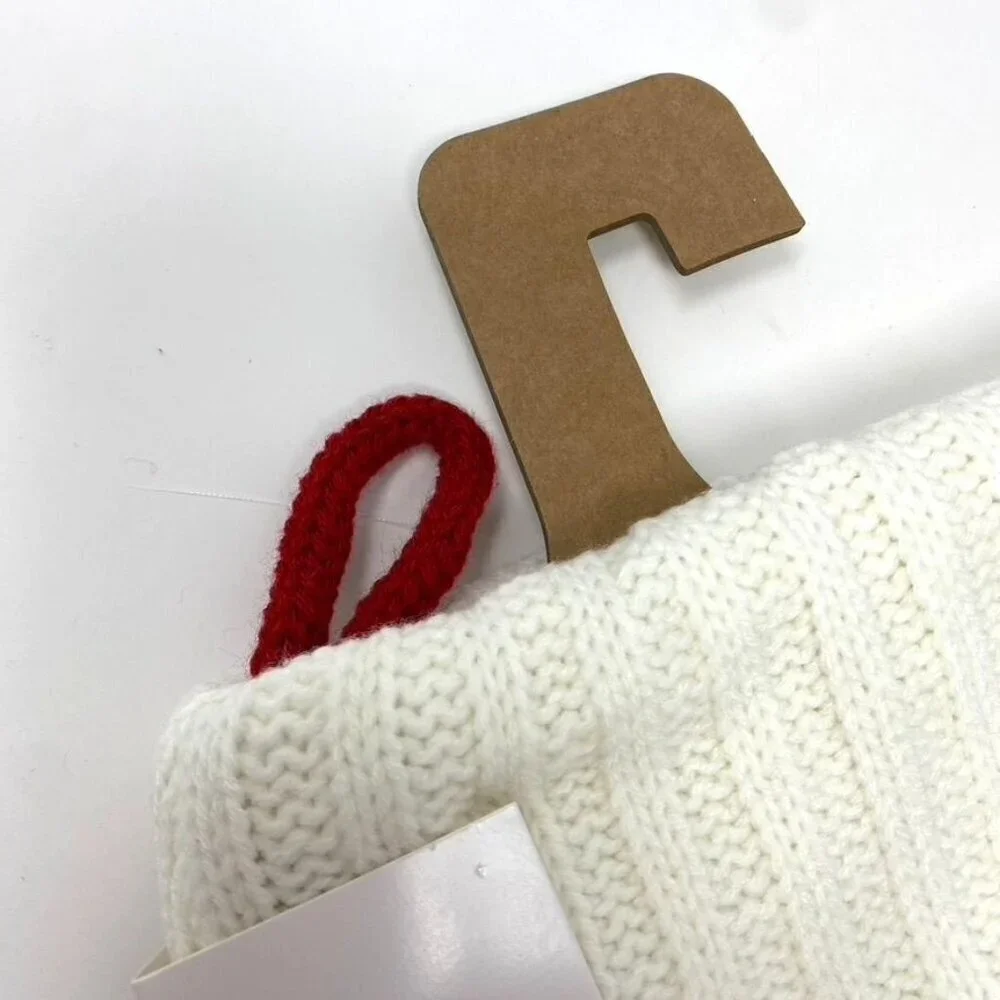 Target Wondershop Knit Monogram Christmas Stocking White Wondershop™: 20